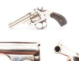 c1905 mfr. SMITH & WESSON .32 S&W Top Break NICKEL, BLUE, CASE COLOR C&R
Turn of the Century .32 S&W Conceal & Carry Revolver - 1 of 19