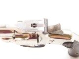 c1905 mfr. SMITH & WESSON .32 S&W Top Break NICKEL, BLUE, CASE COLOR C&R
Turn of the Century .32 S&W Conceal & Carry Revolver - 8 of 19