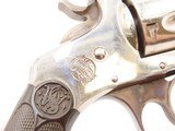 c1905 mfr. SMITH & WESSON .32 S&W Top Break NICKEL, BLUE, CASE COLOR C&R
Turn of the Century .32 S&W Conceal & Carry Revolver - 14 of 19