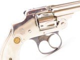 c1900 mfr. SMITH & WESSON 1st Model “LEMON SQUEEZER” .32 S&W REVOLVER C&R
NICKEL & MOTHER OF PEARL, CASE COLORS! - 8 of 17