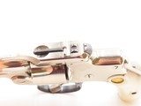 c1900 mfr. SMITH & WESSON 1st Model “LEMON SQUEEZER” .32 S&W REVOLVER C&R
NICKEL & MOTHER OF PEARL, CASE COLORS! - 14 of 17
