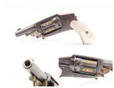 French “VELO DOG” Revolver C&R POCKET PISTOL GOLD MOTHER OF PEARL “REVOLVER de POCHE” Made for Cyclists Against Mean Dogs!