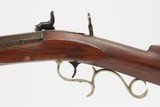 ENGRAVED Antique AMERICAN Half Stock .40 Percussion HOMESTEAD/HUNTING Rifle GAME GETTING Rifle w/W.H. BARNES/BOSTON Lock - 24 of 25
