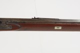 ENGRAVED Antique AMERICAN Half Stock .40 Percussion HOMESTEAD/HUNTING Rifle GAME GETTING Rifle w/W.H. BARNES/BOSTON Lock - 5 of 25