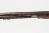 ENGRAVED Antique AMERICAN Half Stock .40 Percussion HOMESTEAD/HUNTING Rifle GAME GETTING Rifle w/W.H. BARNES/BOSTON Lock - 22 of 25