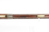 ENGRAVED Antique AMERICAN Half Stock .40 Percussion HOMESTEAD/HUNTING Rifle GAME GETTING Rifle w/W.H. BARNES/BOSTON Lock - 10 of 25