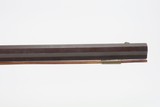 Mid-1800s Antique AMERICAN Half Stock Percussion HOMESTEAD/HUNTING Rifle
Engraved GAME GETTING .32 Caliber FRONTIER Rifle - 3 of 25