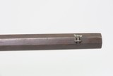 Mid-1800s Antique AMERICAN Half Stock Percussion HOMESTEAD/HUNTING Rifle
Engraved GAME GETTING .32 Caliber FRONTIER Rifle - 14 of 25