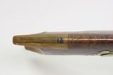 Mid-1800s Antique AMERICAN Half Stock Percussion HOMESTEAD/HUNTING Rifle
Engraved GAME GETTING .32 Caliber FRONTIER Rifle - 19 of 25