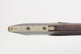 Mid-1800s Antique AMERICAN Half Stock Percussion HOMESTEAD/HUNTING Rifle
Engraved GAME GETTING .32 Caliber FRONTIER Rifle - 13 of 25
