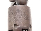 ANTEBELLUM Antique CIVIL WAR Era COLT M1849 Perc. POCKET Revolver w/HOLSTER 1860 mfg. Civil War Revolver Used into the WILD WEST - 14 of 20