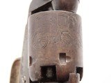ANTEBELLUM Antique CIVIL WAR Era COLT M1849 Perc. POCKET Revolver w/HOLSTER 1860 mfg. Civil War Revolver Used into the WILD WEST - 16 of 20