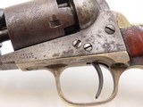 ANTEBELLUM Antique CIVIL WAR Era COLT M1849 Perc. POCKET Revolver w/HOLSTER 1860 mfg. Civil War Revolver Used into the WILD WEST - 7 of 20