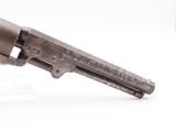 ANTEBELLUM Antique CIVIL WAR Era COLT M1849 Perc. POCKET Revolver w/HOLSTER 1860 mfg. Civil War Revolver Used into the WILD WEST - 20 of 20