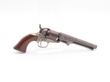 ANTEBELLUM Antique CIVIL WAR Era COLT M1849 Perc. POCKET Revolver w/HOLSTER 1860 mfg. Civil War Revolver Used into the WILD WEST - 17 of 20