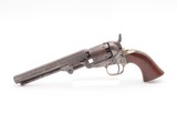 ANTEBELLUM Antique CIVIL WAR Era COLT M1849 Perc. POCKET Revolver w/HOLSTER 1860 mfg. Civil War Revolver Used into the WILD WEST - 3 of 20