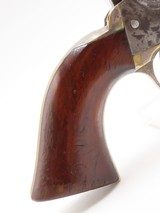 ANTEBELLUM Antique CIVIL WAR Era COLT M1849 Perc. POCKET Revolver w/HOLSTER 1860 mfg. Civil War Revolver Used into the WILD WEST - 18 of 20