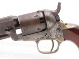 ANTEBELLUM Antique CIVIL WAR Era COLT M1849 Perc. POCKET Revolver w/HOLSTER 1860 mfg. Civil War Revolver Used into the WILD WEST - 5 of 20
