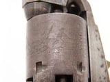 ANTEBELLUM Antique CIVIL WAR Era COLT M1849 Perc. POCKET Revolver w/HOLSTER 1860 mfg. Civil War Revolver Used into the WILD WEST - 15 of 20