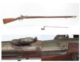 NEW HAMPSHIRE Militia Rifle-Musket Antique WHITNEY M1842 w/ BAYONET SCARCE
Pre-Civil War, Made c1857 - 19 of 25