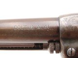 LETTERED COLT M1877 THUNDERER .41 Colt DOUBLE ACTION Revolver C&R
Shipped to WITTE HARDWARE in STL, MO in 1904 During the World’s Fair - 6 of 19