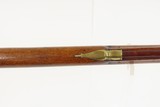 EUROPEAN Antique Mid-1800s Percussion JAEGER Hunting/Sporting TARGET Rifle
Likely GERMANIC Rifle w/BRASS FURNITURE - 9 of 24