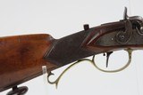 EUROPEAN Antique Mid-1800s Percussion JAEGER Hunting/Sporting TARGET Rifle
Likely GERMANIC Rifle w/BRASS FURNITURE - 5 of 24