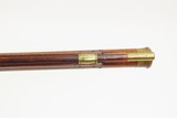 EUROPEAN Antique Mid-1800s Percussion JAEGER Hunting/Sporting TARGET Rifle
Likely GERMANIC Rifle w/BRASS FURNITURE - 7 of 24