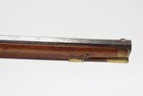 EUROPEAN Antique Mid-1800s Percussion JAEGER Hunting/Sporting TARGET Rifle
Likely GERMANIC Rifle w/BRASS FURNITURE - 2 of 24