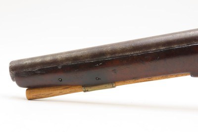 PRIVATEER Pattern Early American MILITARY/MILITIA Antique FLINTLOCK PistolSimilar configuration to those made by JAMES JOSEPH HENRY - Image 16 of 20