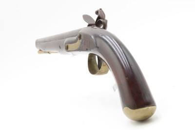 PRIVATEER Pattern Early American MILITARY/MILITIA Antique FLINTLOCK PistolSimilar configuration to those made by JAMES JOSEPH HENRY - Image 20 of 20