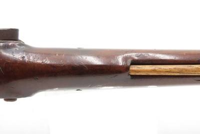 PRIVATEER Pattern Early American MILITARY/MILITIA Antique FLINTLOCK PistolSimilar configuration to those made by JAMES JOSEPH HENRY - Image 7 of 20