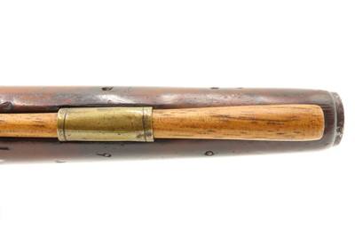 PRIVATEER Pattern Early American MILITARY/MILITIA Antique FLINTLOCK PistolSimilar configuration to those made by JAMES JOSEPH HENRY - Image 6 of 20