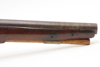 PRIVATEER Pattern Early American MILITARY/MILITIA Antique FLINTLOCK PistolSimilar configuration to those made by JAMES JOSEPH HENRY - Image 3 of 20