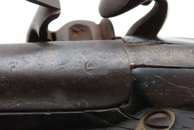 PRIVATEER Pattern Early American MILITARY/MILITIA Antique FLINTLOCK PistolSimilar configuration to those made by JAMES JOSEPH HENRY - Image 14 of 20