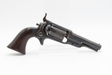 1860 mfg. Antique Pre-CIVIL WAR COLT M1855 ROOT Sidehammer POCKET Revolver
PERCUSSION .28 Caliber SELF DEFENSE Revolver - 2 of 18