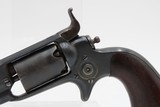 1860 mfg. Antique Pre-CIVIL WAR COLT M1855 ROOT Sidehammer POCKET Revolver
PERCUSSION .28 Caliber SELF DEFENSE Revolver - 15 of 18