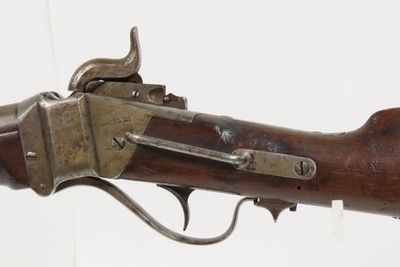CIVIL WAR FRONTIER Antique U.S. SHARPS NEW MODEL 1863 CAVALRY CARBINE .52WILD WEST Iconic Percussion SADDLE RING CARBINE - Image 15 of 25
