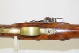 GOLDRING FLINTLOCK Martial Pistol Engraved Antique .65 Caliber Birmingham Full Size Flintlock in a Martial Caliber! - 9 of 17