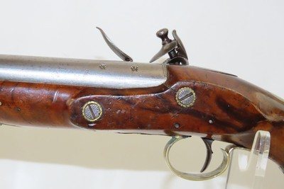GOLDRING FLINTLOCK Martial Pistol Engraved Antique .65 Caliber Birmingham Full Size Flintlock in a Martial Caliber! - Image 16 of 17