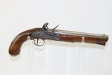 GOLDRING FLINTLOCK Martial Pistol Engraved Antique .65 Caliber Birmingham Full Size Flintlock in a Martial Caliber! - 2 of 17