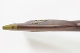 Mid-1800s Antique AMERICAN Half Stock Percussion HOMESTEAD Rifle REAMSTOWN P.S. JUSTICE Lock GAME GETTING Rifle w/SET TRIGGER - 20 of 25