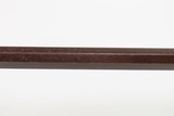 Mid-1800s Antique AMERICAN Half Stock Percussion HOMESTEAD Rifle REAMSTOWN P.S. JUSTICE Lock GAME GETTING Rifle w/SET TRIGGER - 16 of 25