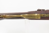 Mid-1800s Antique AMERICAN Half Stock Percussion HOMESTEAD Rifle REAMSTOWN P.S. JUSTICE Lock GAME GETTING Rifle w/SET TRIGGER - 13 of 25