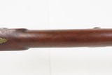 Mid-1800s Antique AMERICAN Half Stock Percussion HOMESTEAD Rifle REAMSTOWN P.S. JUSTICE Lock GAME GETTING Rifle w/SET TRIGGER - 12 of 25
