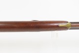 Mid-1800s Antique AMERICAN Half Stock Percussion HOMESTEAD Rifle REAMSTOWN P.S. JUSTICE Lock GAME GETTING Rifle w/SET TRIGGER - 11 of 25
