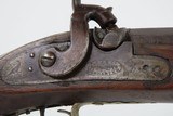 Mid-1800s Antique AMERICAN Half Stock Percussion HOMESTEAD Rifle REAMSTOWN P.S. JUSTICE Lock GAME GETTING Rifle w/SET TRIGGER - 7 of 25