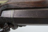 Mid-1800s Antique AMERICAN Half Stock Percussion HOMESTEAD Rifle REAMSTOWN P.S. JUSTICE Lock GAME GETTING Rifle w/SET TRIGGER - 21 of 25