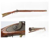 YORK, PENNSYVANIA Antique SAMUEL SMALL Long Rifle
Mid-1800s MAPLE GAME GETTING