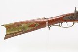 YORK, PENNSYVANIA Antique SAMUEL SMALL Long Rifle
Mid-1800s MAPLE GAME GETTING - 5 of 22